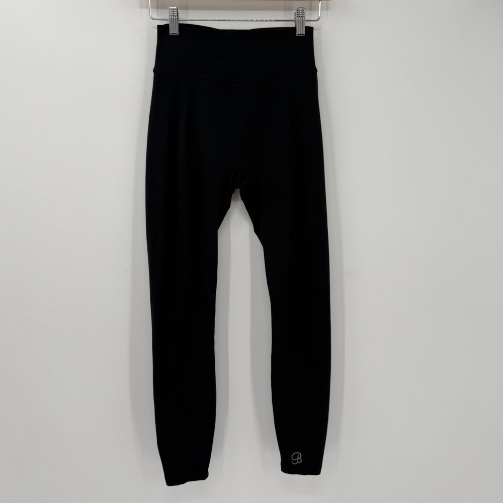 Bombshell Sportswear Victory Leggings Black Gold Size Medium